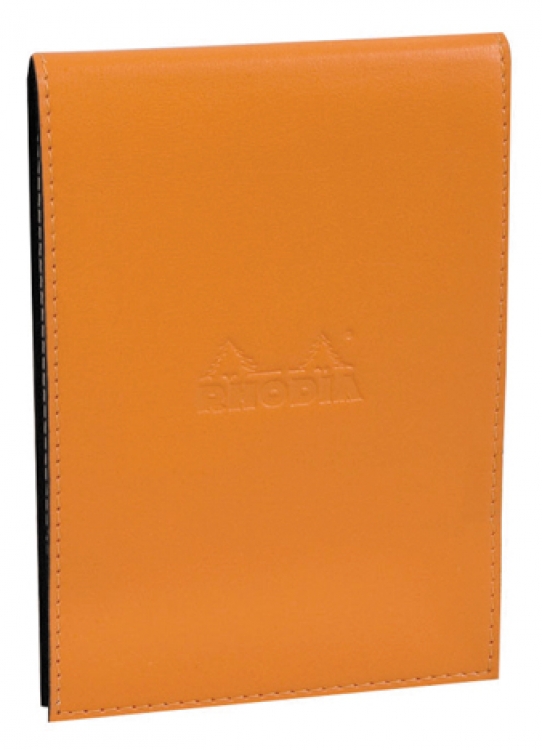 118138 Rhodia Pad Holder with Pen Loop - Orange