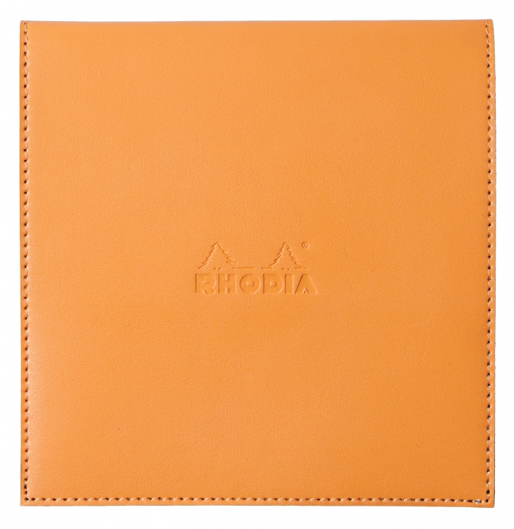 118318 Rhodia Pad Holder with Pen Loop - Orange