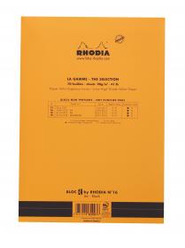 162007C Rhodia "R" Premium Stapled Notepad 