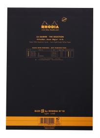 182012C Rhodia "R" Premium Stapled Notepad 