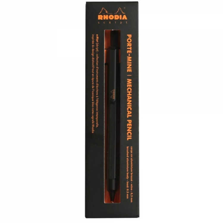 9399C Rhodia Mechanical Pencil 5" Black (packaging)