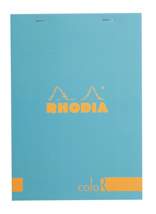 16967C Rhodia ColoR Pads - Turquoise Front