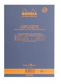 16968C Rhodia ColoR Pads - Sapphire Back