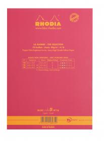16972C Rhodia ColoR Pads - Raspberry Back