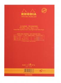 16973C Rhodia ColoR Pads - Poppy Back