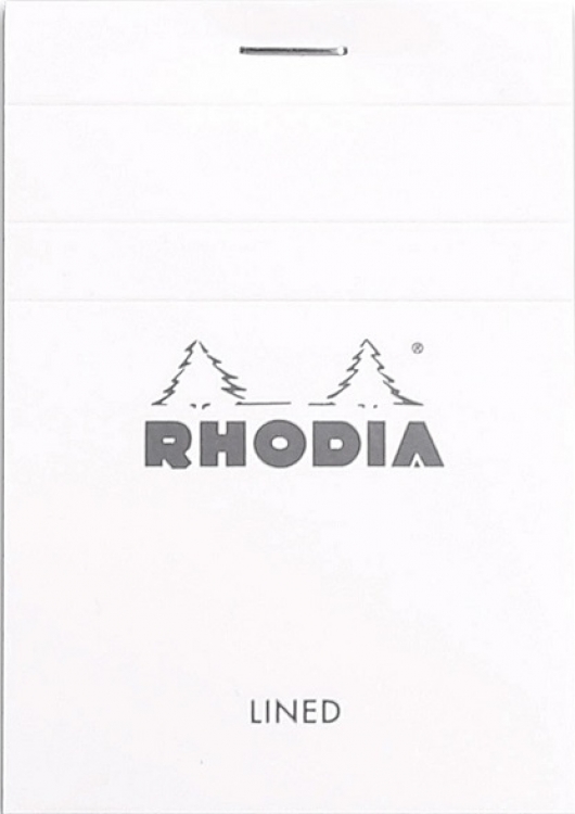 11601C Rhodia “Ice” Notepads - Lined 3 x 4 Closed