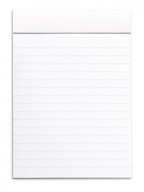 13601C  Rhodia “Ice” Notepads - Lined 4 x 6 Opened