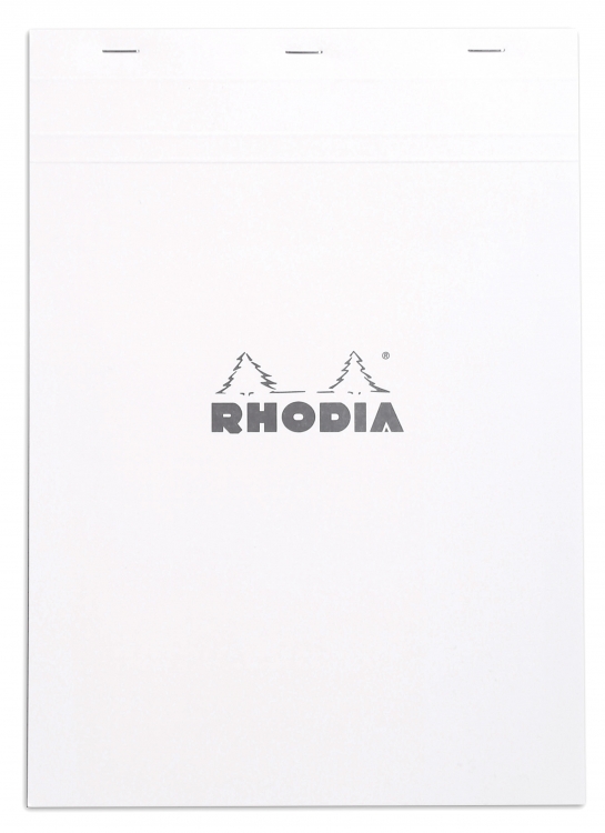 18201C Rhodia “Ice” Notepads - Graph 8 ¼ x 11 ¾ Closed