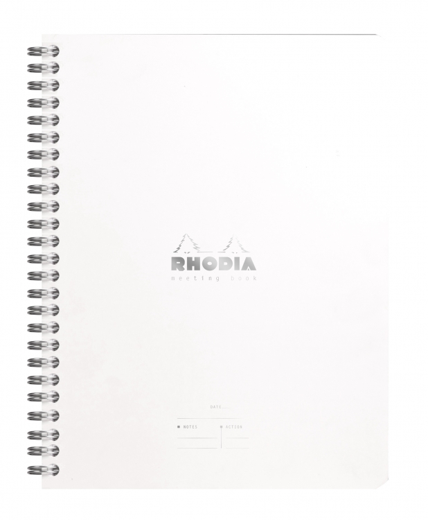 193411C Rhodia Ice Meeting Book - Lined 6 ½  x 8 ¼