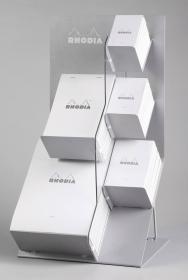 20100C Rhodia Ice Notepads Display