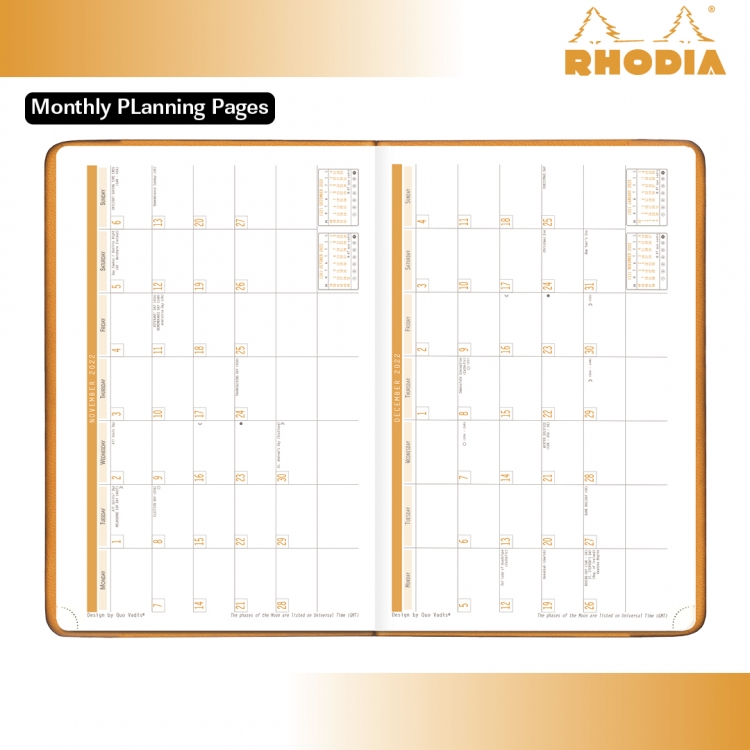 Rhodia Monthly Pages