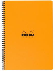 193008C Rhodia Wirebound Notebooks - Orange
