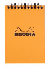 13500C Rhodia Wirebound Notepad - Orange