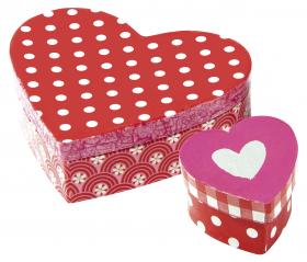 42718 Avenue Mandarine Decopatch Craft "Love" Kit Heart Gift Boxes (2)
