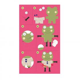 52651 AVM Sewing Kits : Little Couz'in - Gaby the Frog