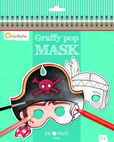 GY022 Avenue Mandarine Graffy Pop Mask "Pirate"
