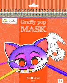 GY026 Avenue Mandarine Graffy Pop Mask "Halloween #2"