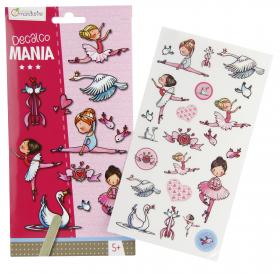 52585 Avenue Mandarine Decalco Mania (Sticker Transfers) "Ballerinas"