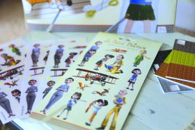 Le Petit Prince Decalco Mania Sticker Transfers ambiance