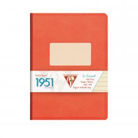 195446 Clairefontaine Clothbound Notebook "1951" - Red Coral