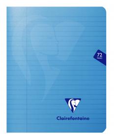 300363 Clairefontaine Mimesys Staplebound Notebook - Blue