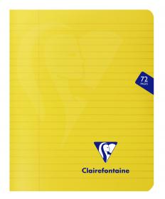 300363 Clairefontaine Mimesys Staplebound Notebook - Yellow