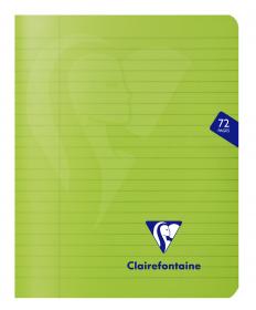 300363 Clairefontaine Mimesys Staplebound Notebook - Green