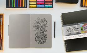 Nova Beige Premium Sketchbooks - Wirebound 492710