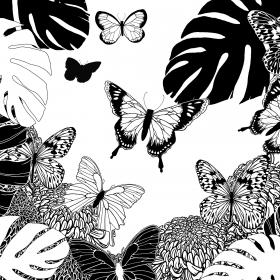97507 Coloring Square Books for Adults - Butterfly (detail 1)
