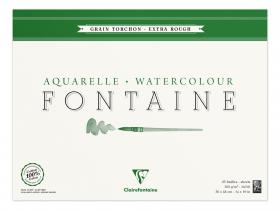 96431C Clairefontaine Fontaine Watercolor Paper Rough 300g