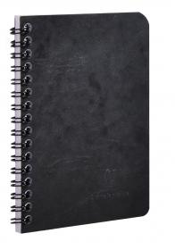 785961C Clairefontaine Basic Wirebound Notebooks - Black