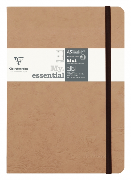 79343C Clairefontaine "My Essential" - Tan/Dots