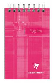 8556C Clairefontaine Wirebound Notepads - Pink