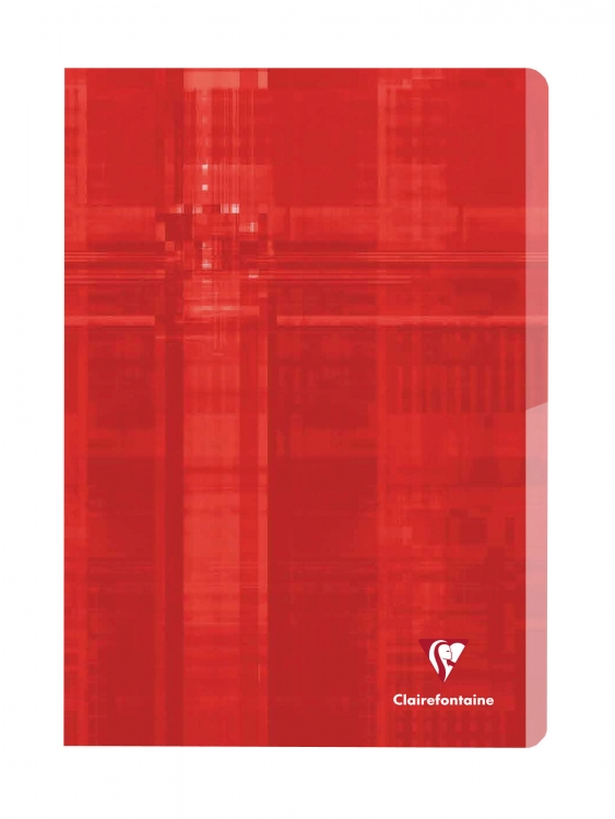 63612 Clairefontaine Staplebound Twin Books - Red