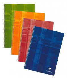 68141C - 68142C - 68145C Clairefontaine Classic Wirebound Notebook - Assorted colors