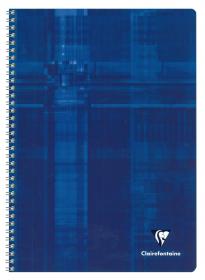 68141C - 68142C - 68145C Clairefontaine Classic Wirebound Notebook - Blue