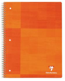 8267C Clairefontaine Classic Wirebound Notebook - Orange