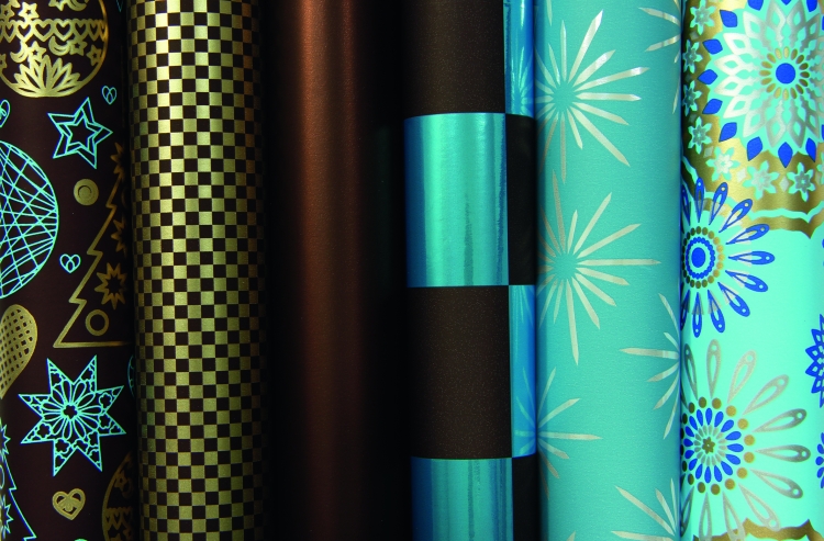 Azure Wrapping Paper