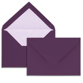 214/13 G. Lalo "Verge de France" Envelopes - Eggplant