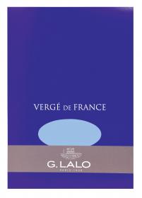 114/02 G. Lalo "Vergé de France" Tablet - Blue