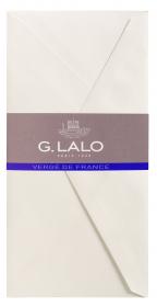 22700L G. Lalo "Vergé de France" Envelopes - White