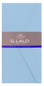 22702L G. Lalo "Vergé de France" Envelopes - Blue