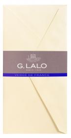 22716L G. Lalo "Vergé de France" Envelopes - Ivory