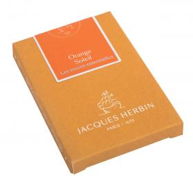 11057JT Herbin "Essential" Ink Cartridges - Orange Soleil