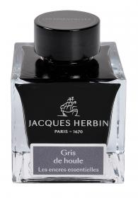 13108JT Herbin "Essential" Bottled Ink 50ml - Gris de Houle