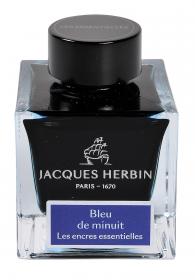 13119JT Herbin "Essential" Bottled Ink 50ml - Blue de Minuit