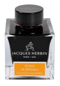 13141JT Herbin "Essential" Bottled Ink 50ml - Ambre de Baltique
