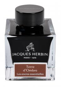 13147JT Herbin "Essential" Bottled Ink 50ml - Terre d'Ombre