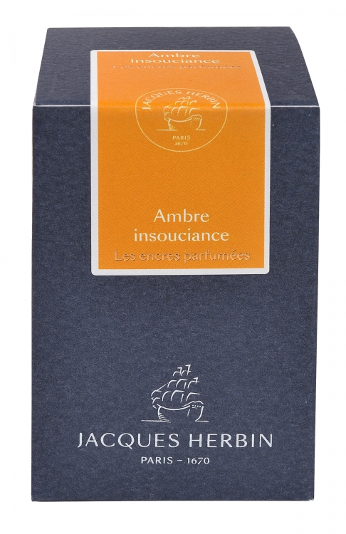14741 Herbin "Essential" Scented Bottled Ink 50ml - Amber