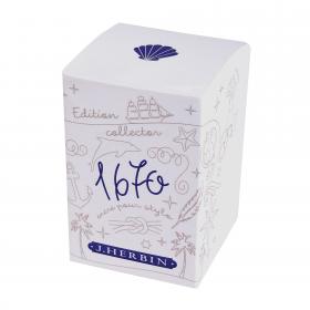 H150/18 Herbin 1670 Anniversary Ink - 50ml Bleu Ocean